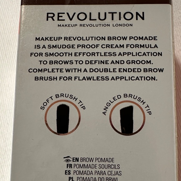5/$50 🍁 Revolution Brow Pomade with Brush - Blonde - Picture 6 of 6
